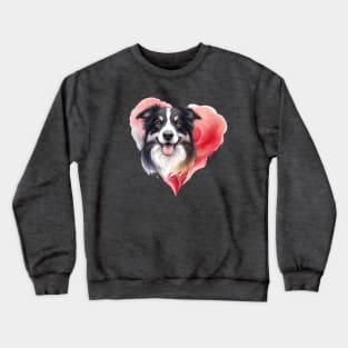 My Heart - Border Collie Crewneck Sweatshirt